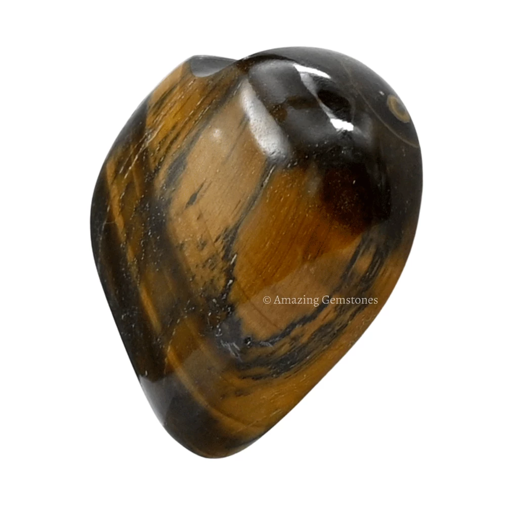Tiger Eye Heart