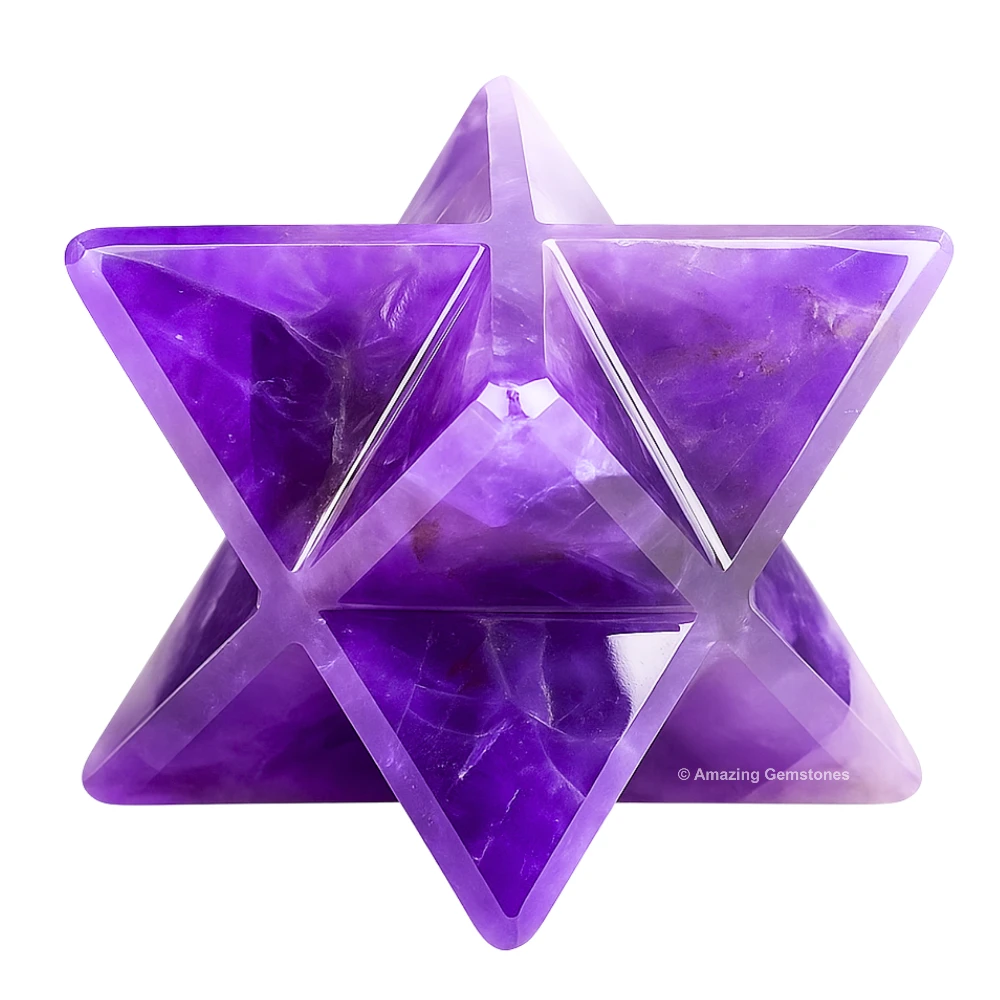 Amethyst Merkaba