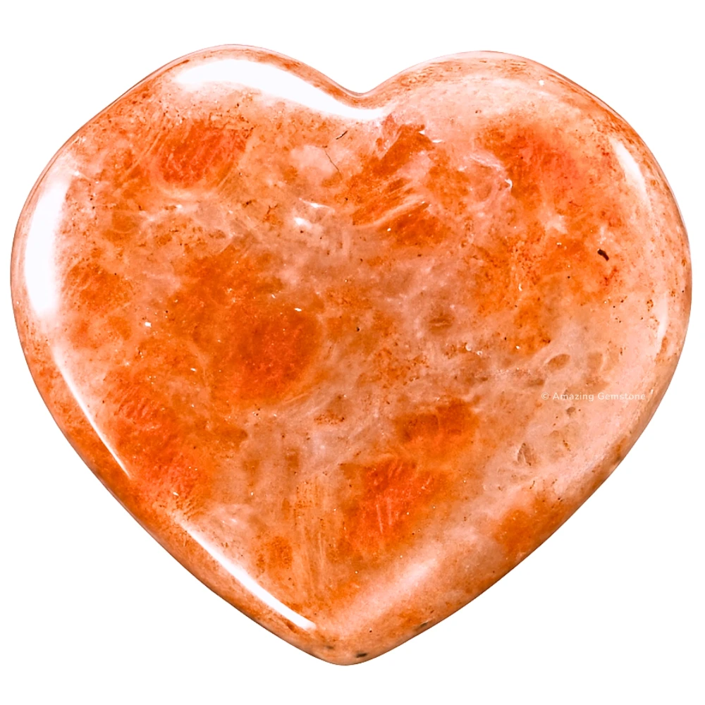 Sunstone Heart (Pack of 2)