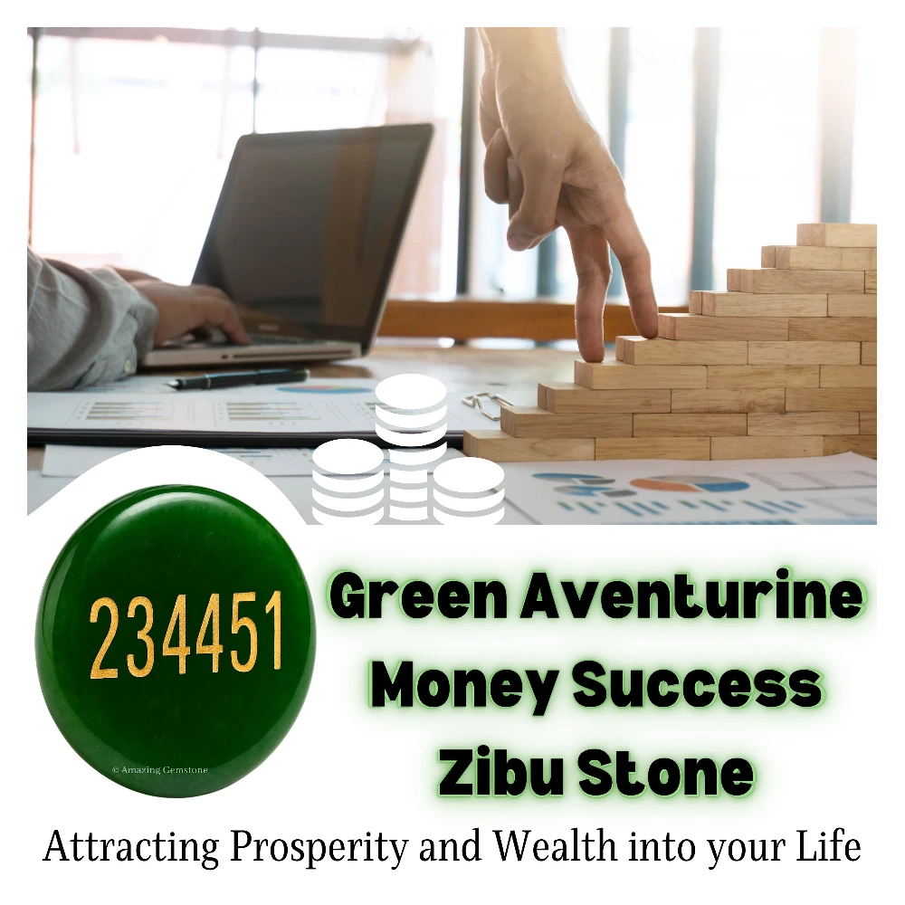 Green Aventurine Zibu Stone- 234451