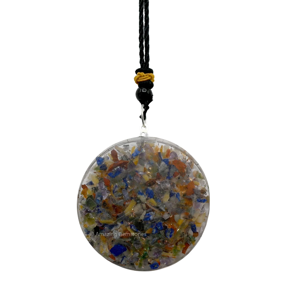 7 Chakra Orgone Necklace - Metatron