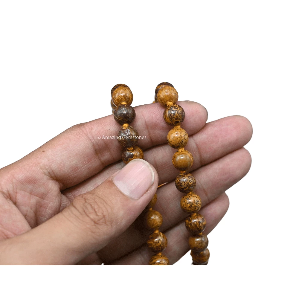 Mariyam Jasper Mala (Hand Knotted)