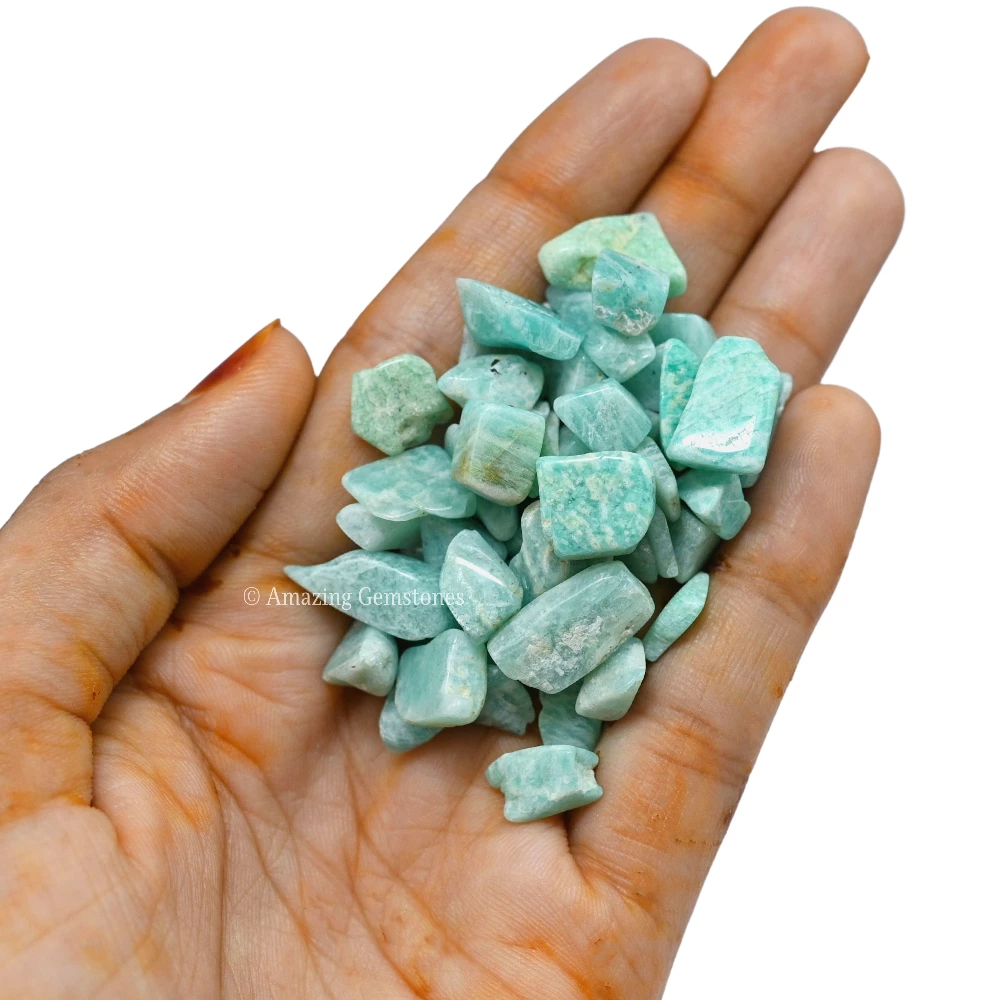 Amazonite Chips (1LB)