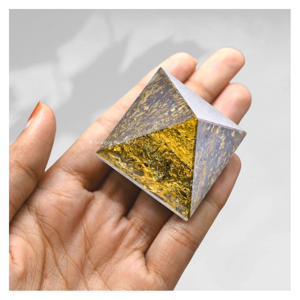 Bronzite Pyramid (1.5 Inch)