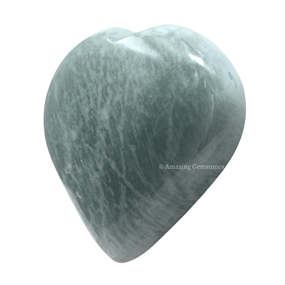 Amazonite Heart