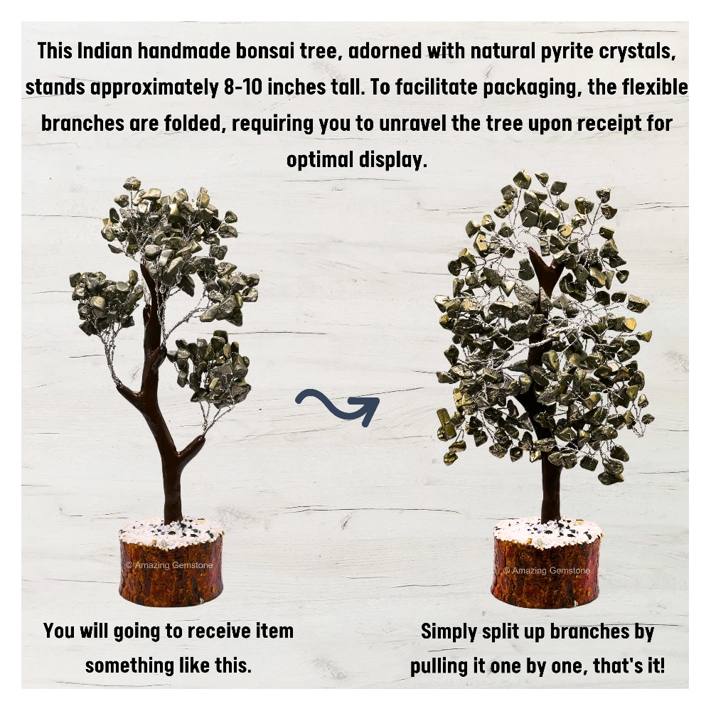Pyrite Tree (200 Beads)