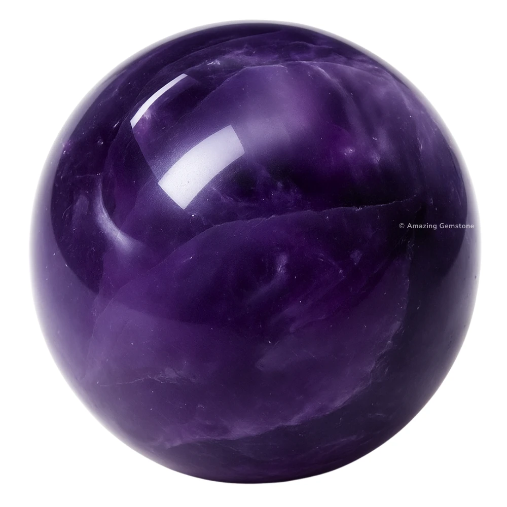 Amethyst Sphere (1 Inch)