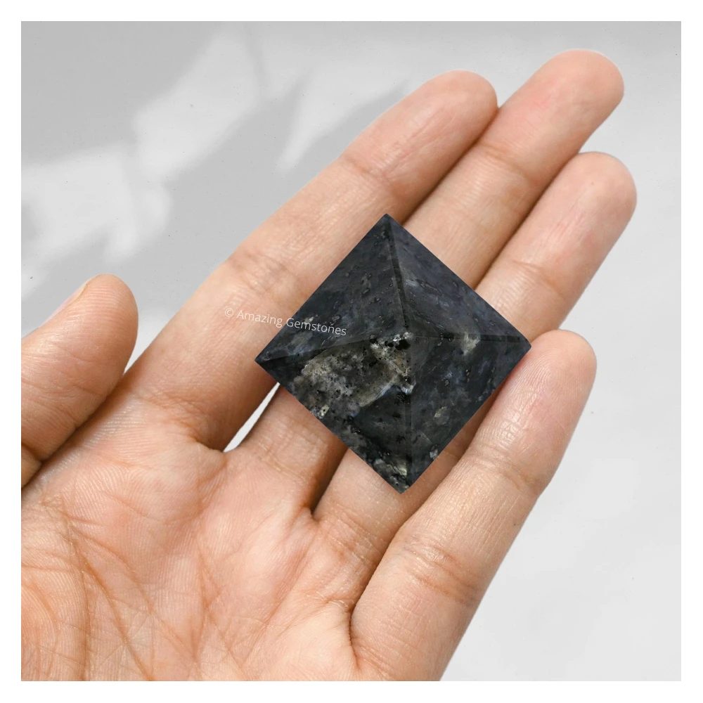 Larvikite Pyramid (1 Inch)