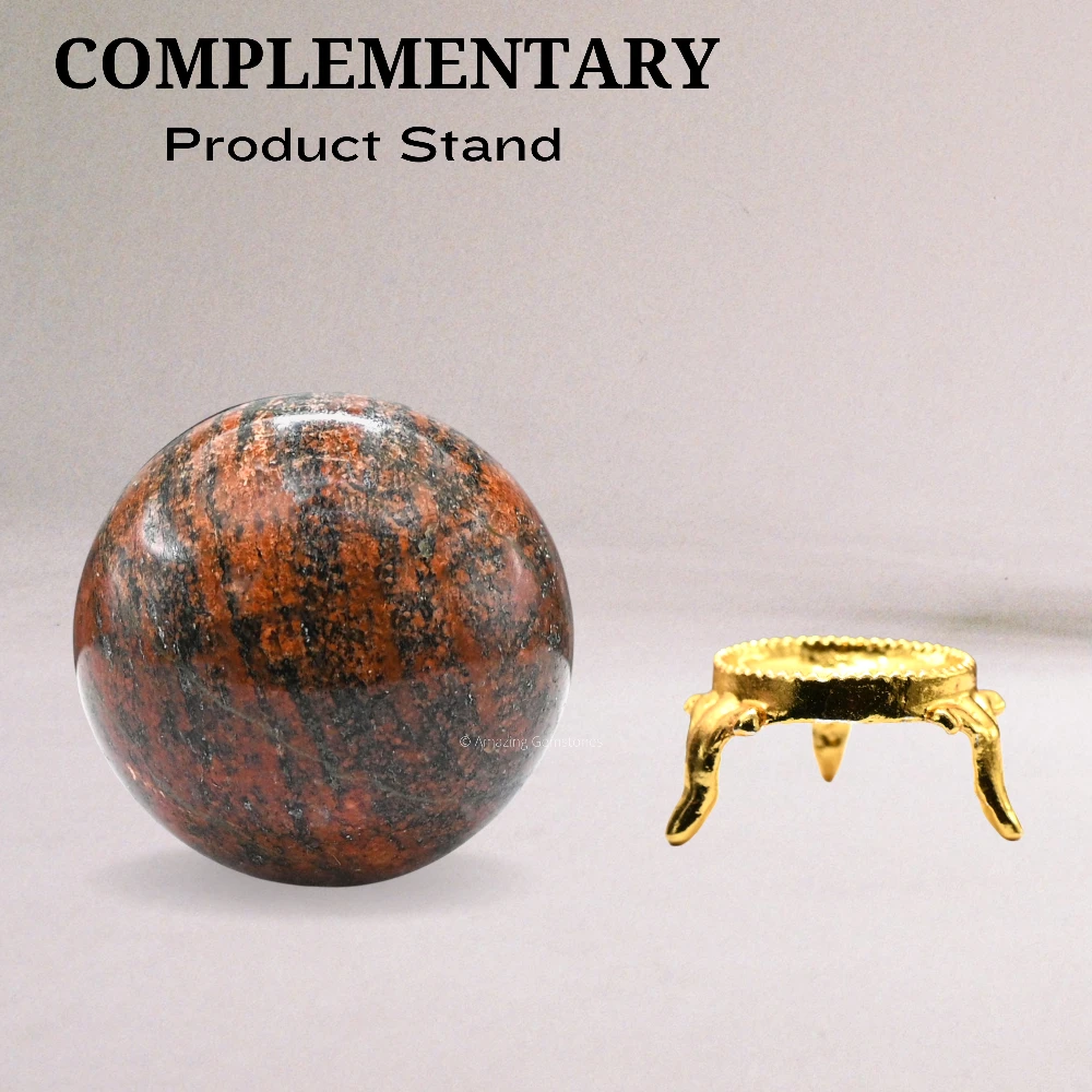 Unakite Sphere (1.5 Inch)