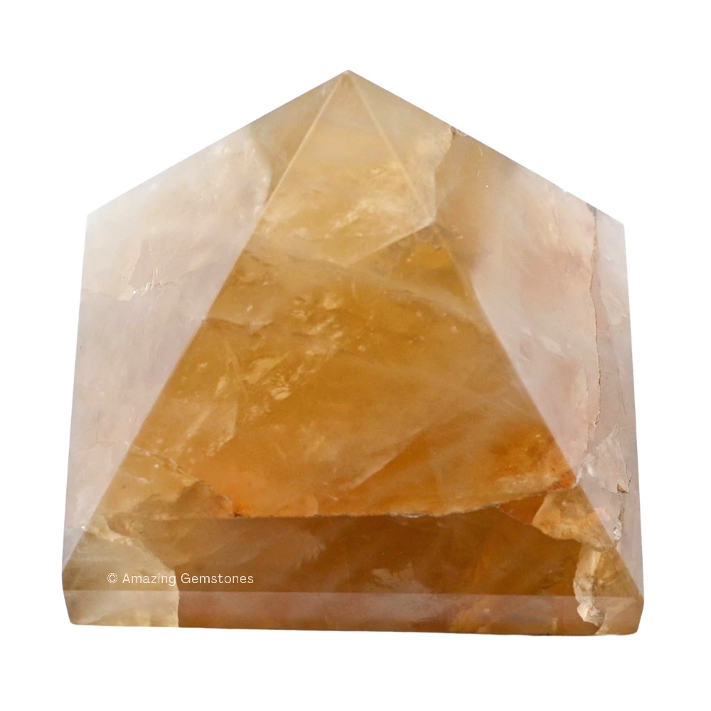 Citrine Pyramid (2 Inch)