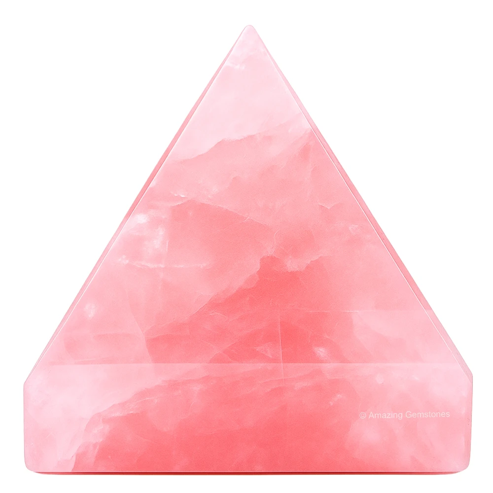 Star Rose Quartz Pyramid (1.5 Inch)