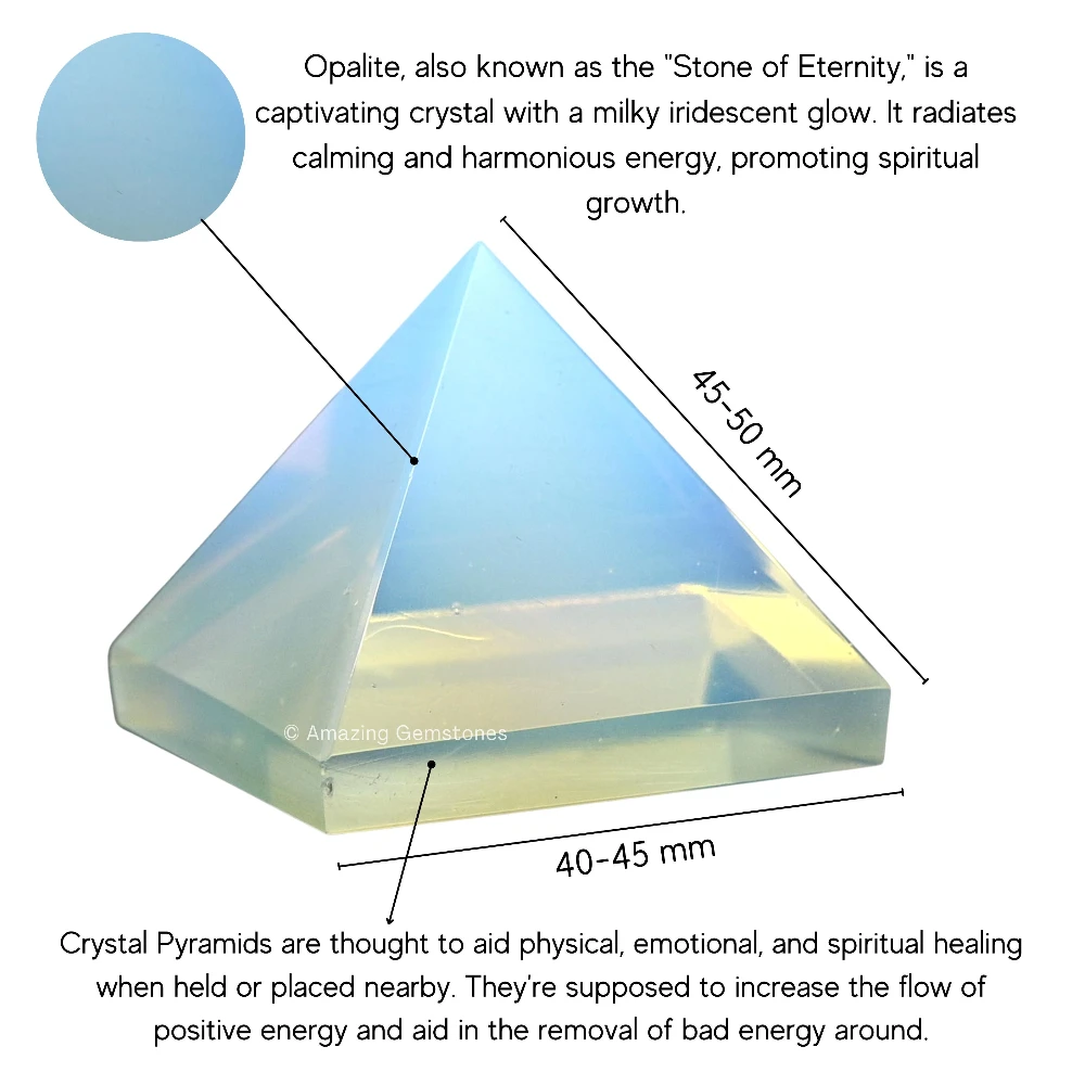 Opalite Pyramid (2 Inch)