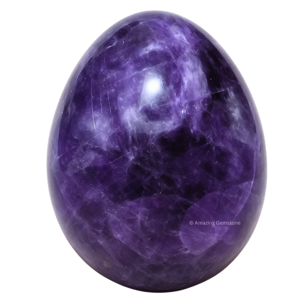 Amethyst Crystal Egg Stone