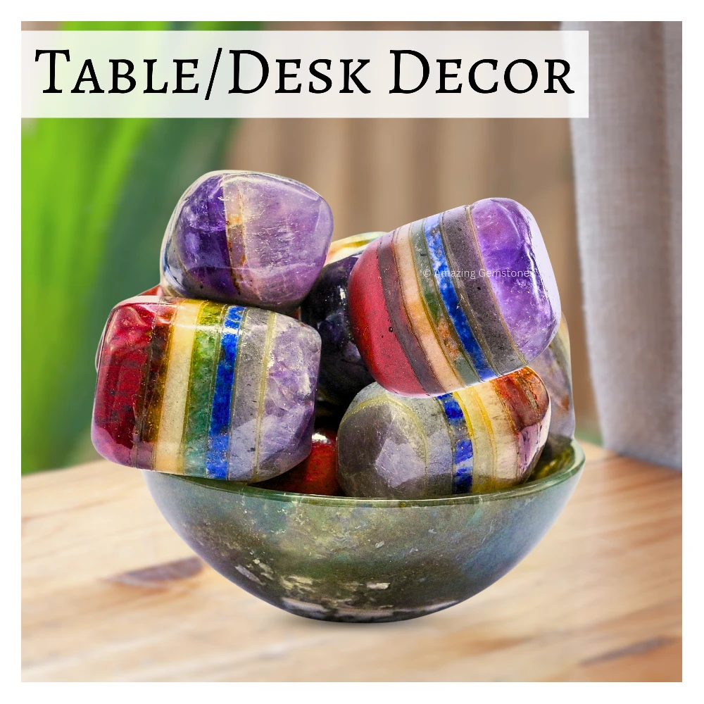 Tumbled Chakra Stone Crystals (1 oz)