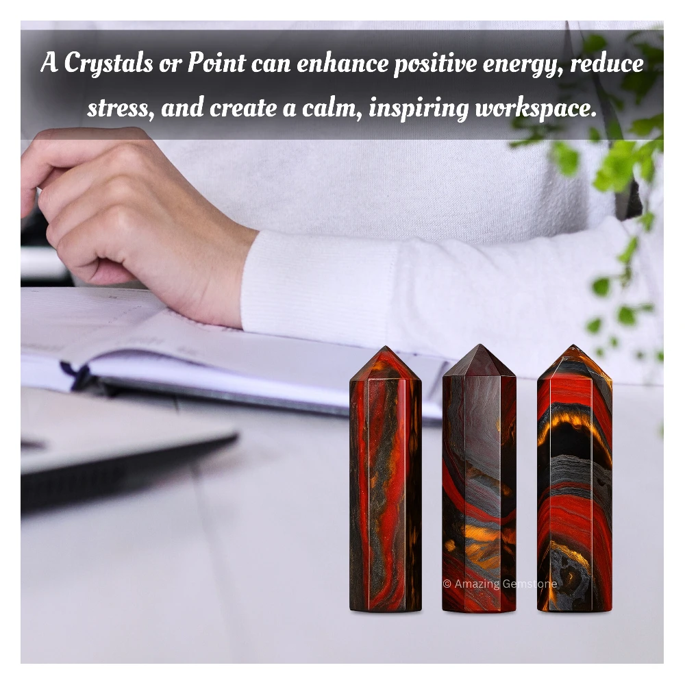 Iron Tiger Eye Pencil Points (Set of 3)