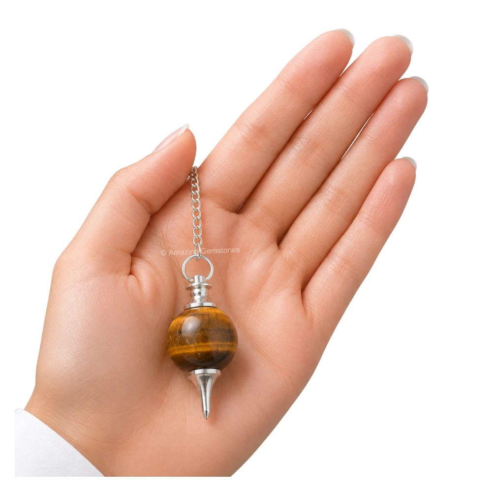 Tiger Eye Ball Pendulum