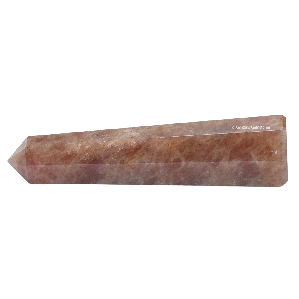 Strawberry Quartz Tower (3" to 4" INCH)