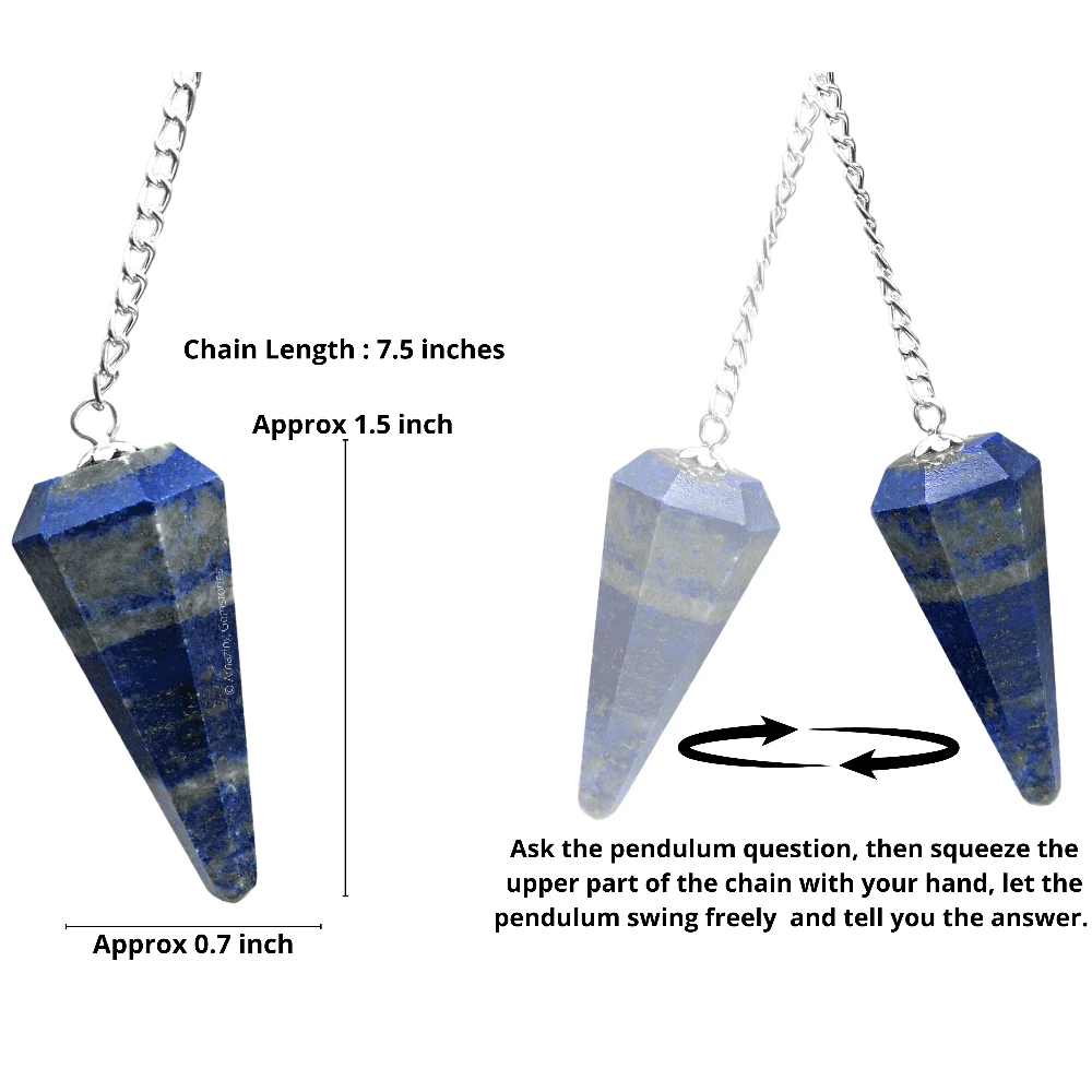 Lapis Lazuli Pendulum