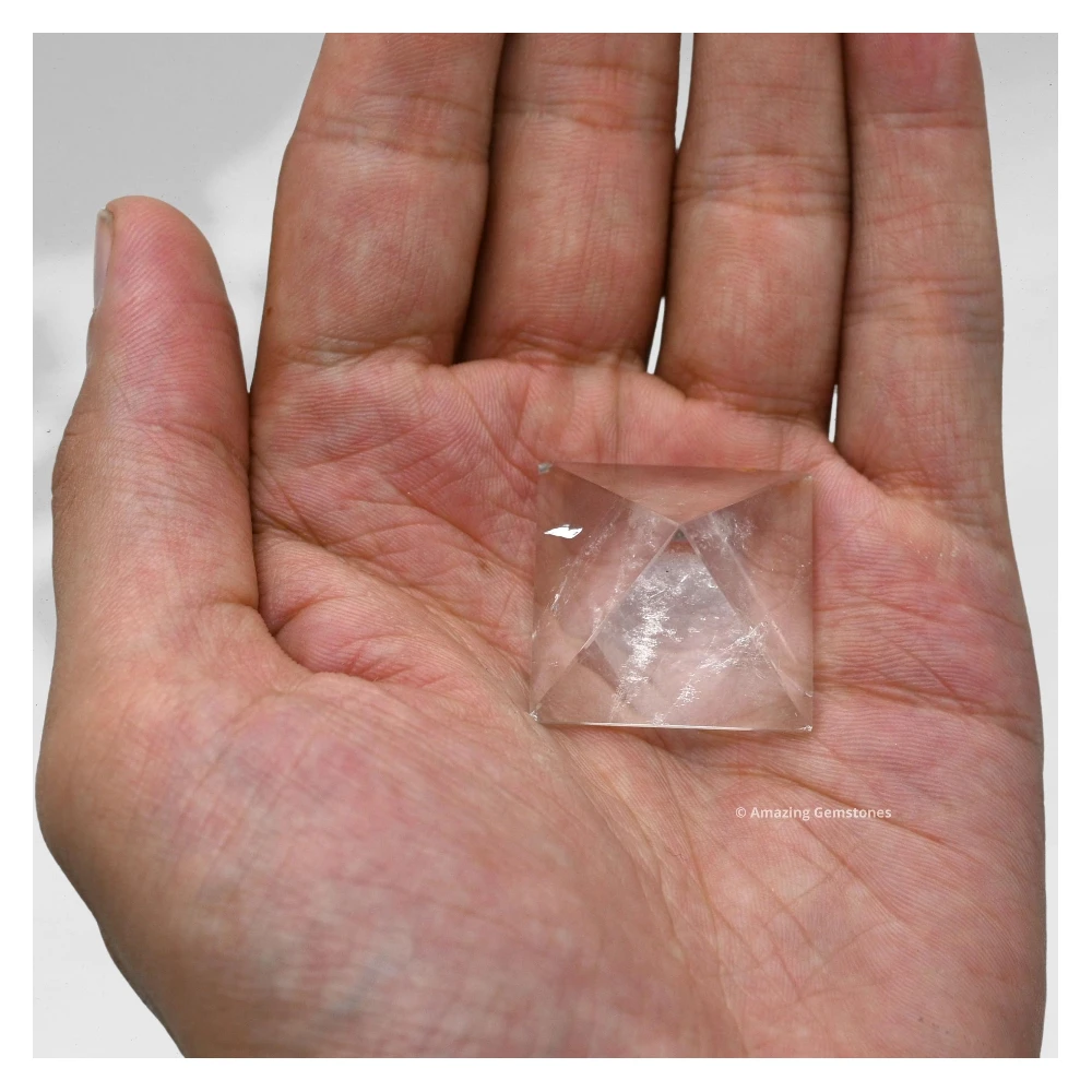 Clear Quartz Pyramid (1 Inch)