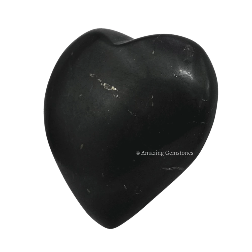 Shungite Heart