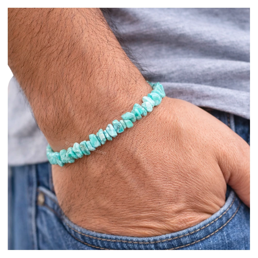 Amazonite Chips Bracelet