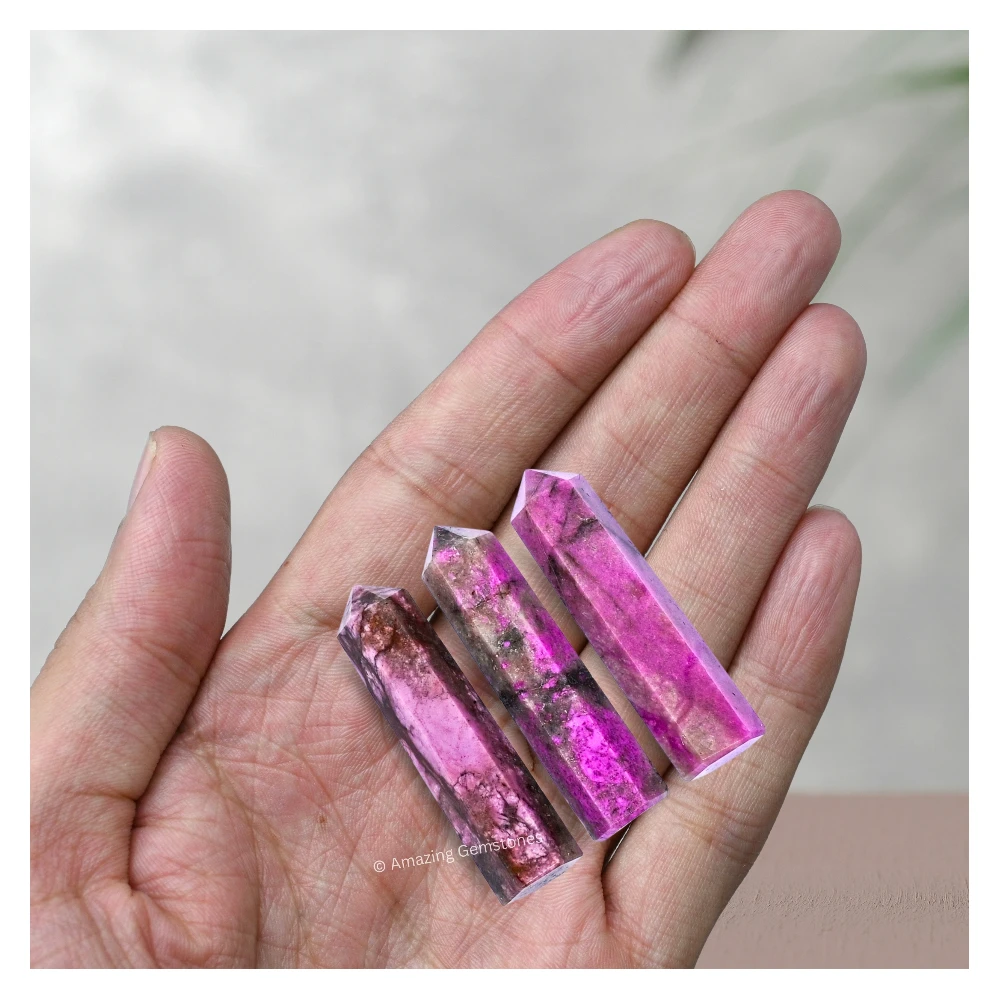 Cobalt Calcite Pencil Points (Set of 50)