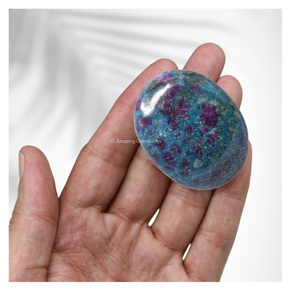 Ruby Kyanite  Palm Stone (Regular)