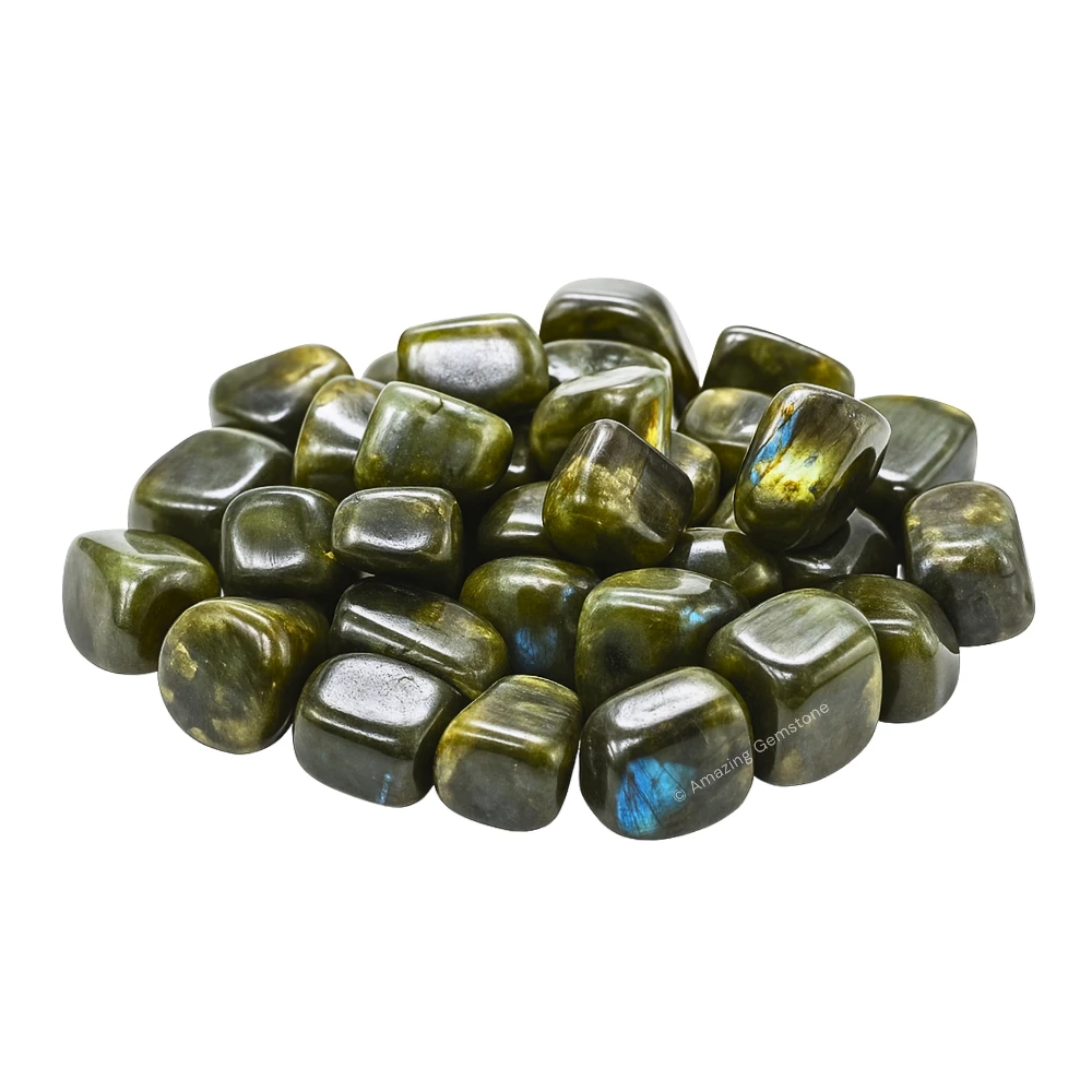 Tumbled Labradorite Crystals Stones (1000+ Carats)