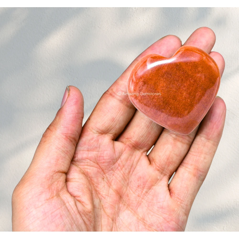 Chocolate Jasper Heart