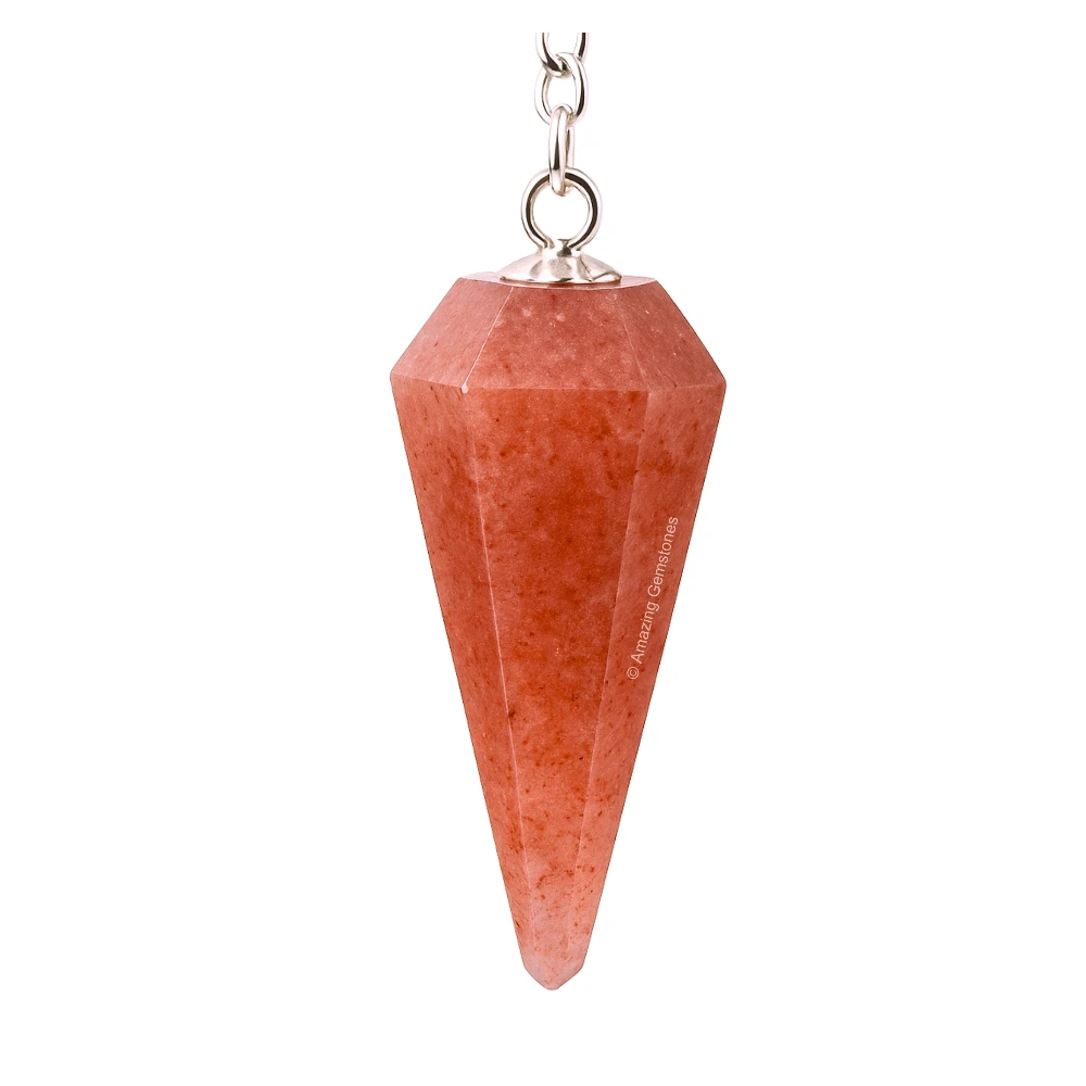 Strawberry Quartz Pendulum