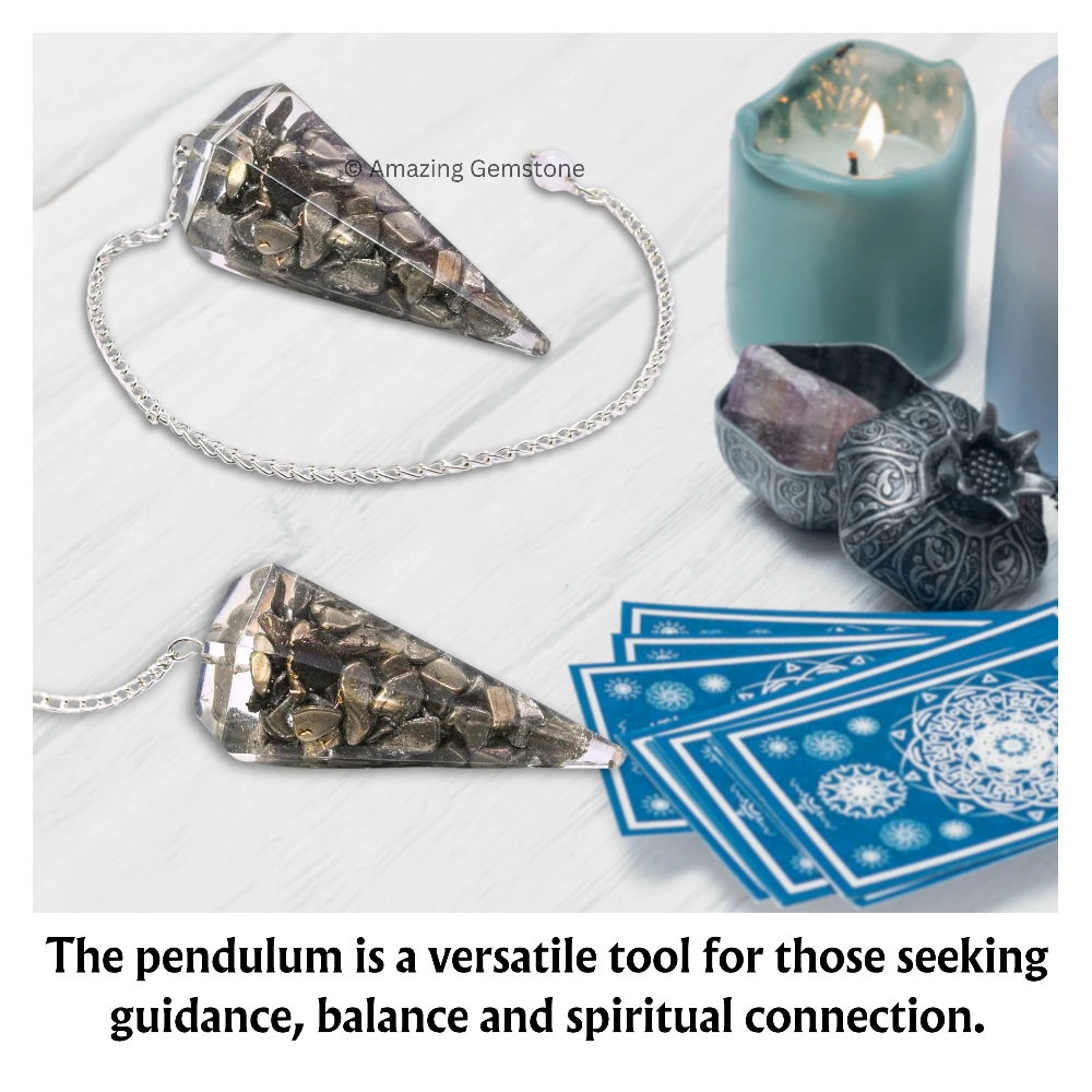 Pyrite Orgone Pendulum