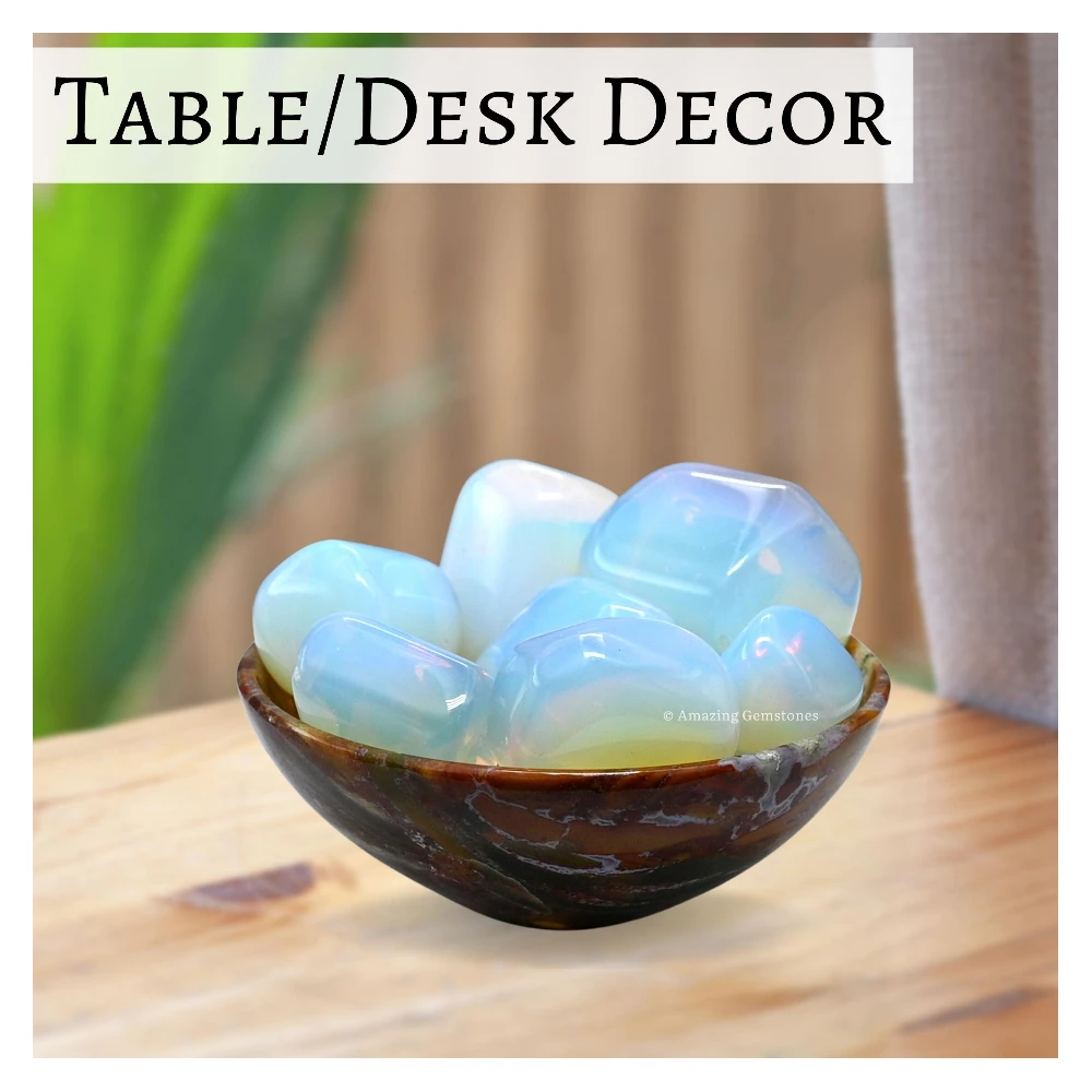 Tumbled Opalite Crystals Stones (1 oz)