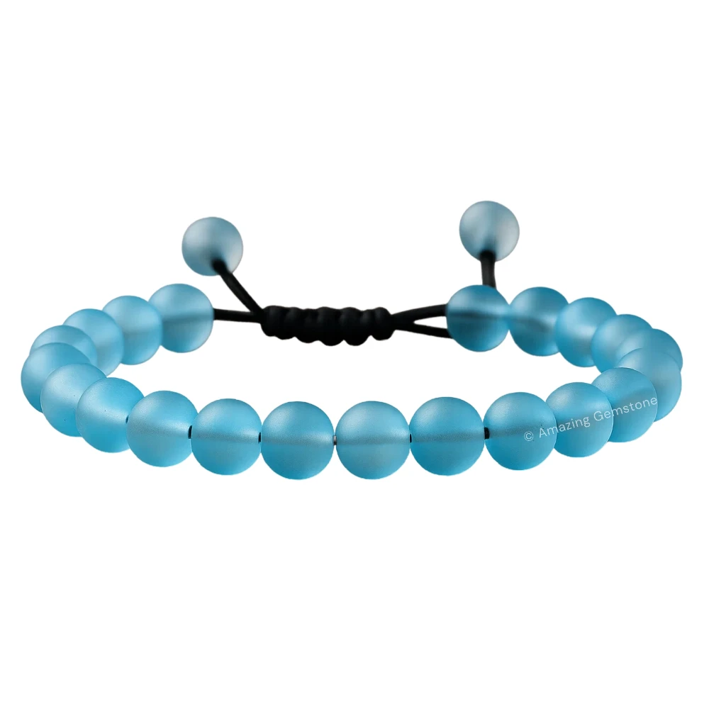 Aquamarine Mermaid Bracelet (Adjustable)