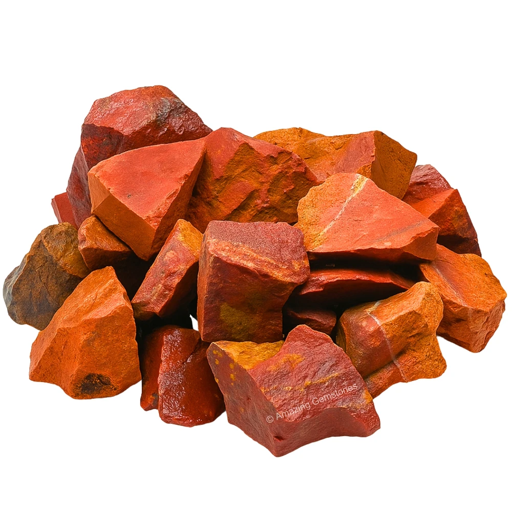 Red Jasper Raw Crystals (1 LB)