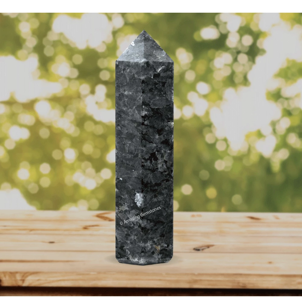 Larvikite Tower (5.5" to 6" INCH)