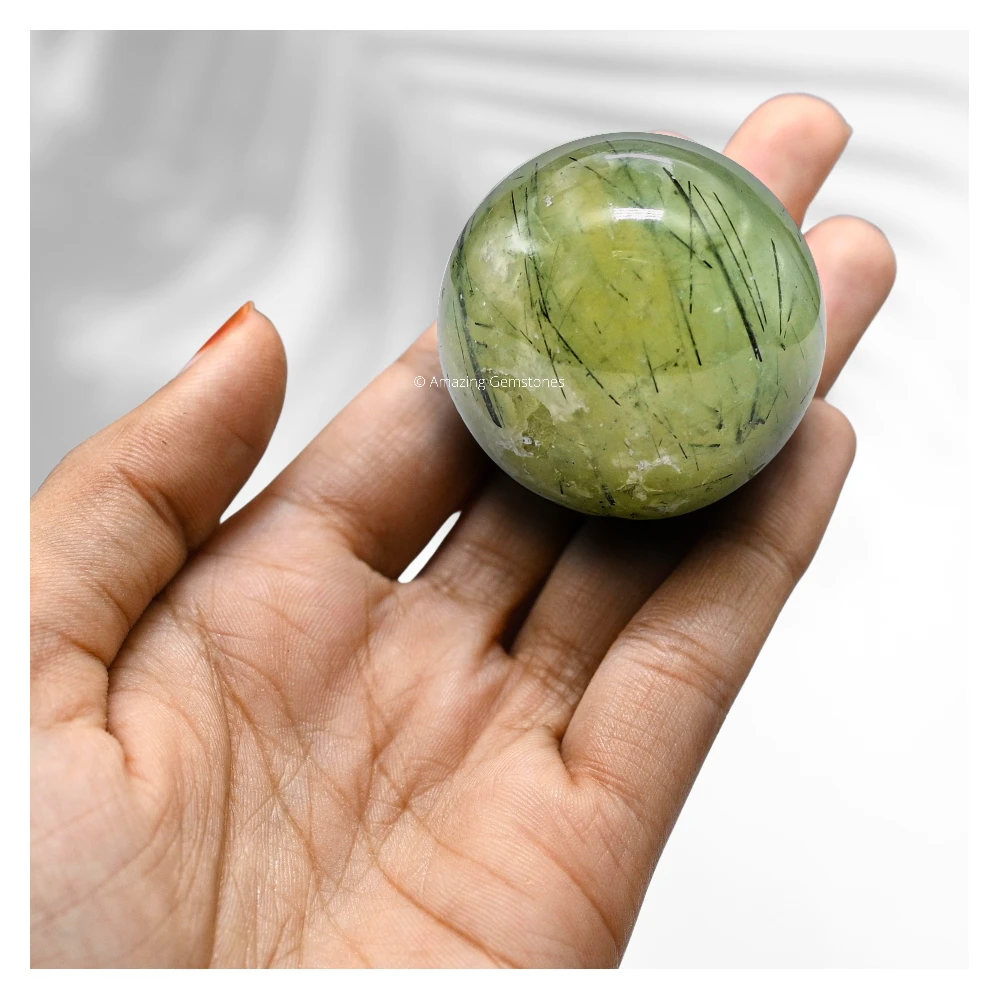 Prehnite Sphere (1.5 Inch)