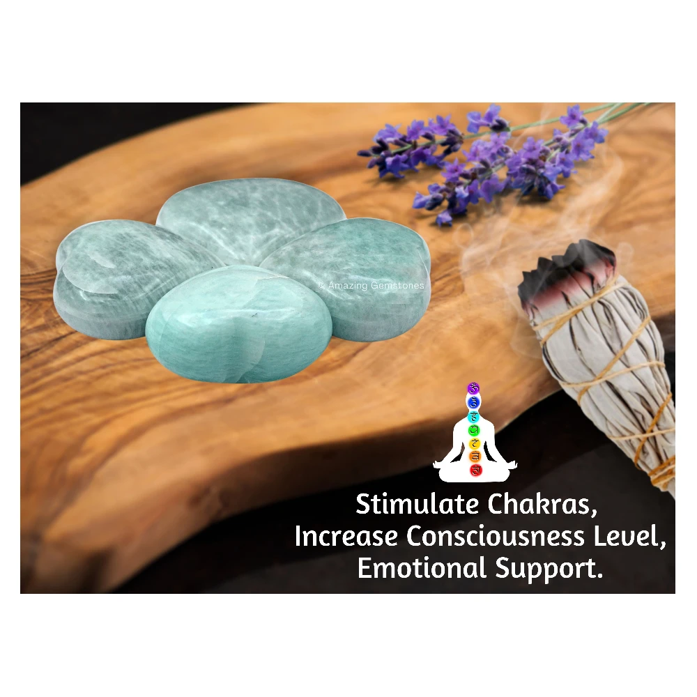 Amazonite Heart