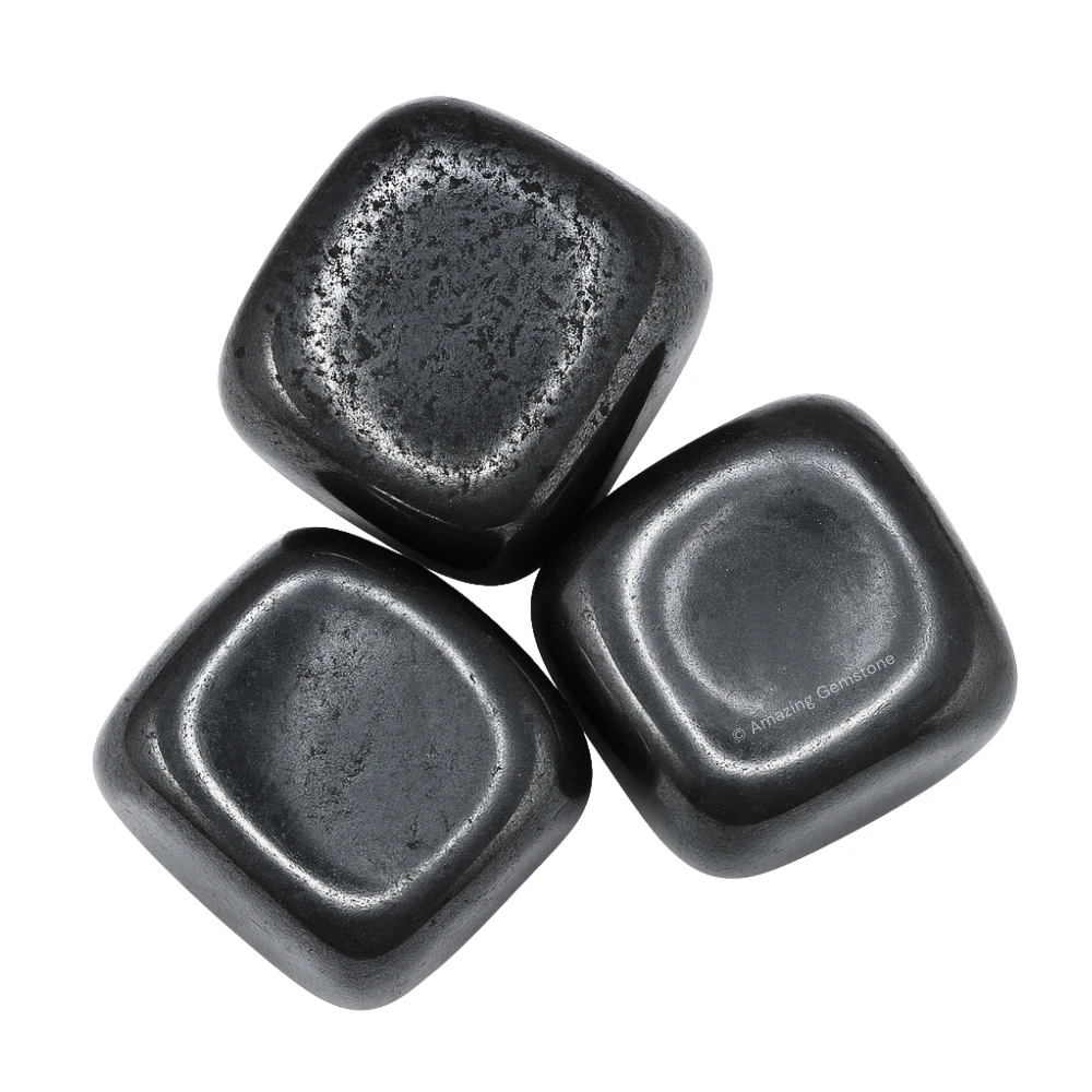 Tumbled Hematite Crystals Stones (1 oz)