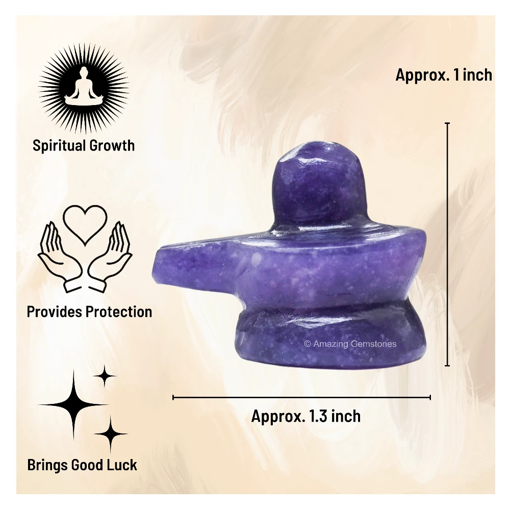 Amethyst Shivling