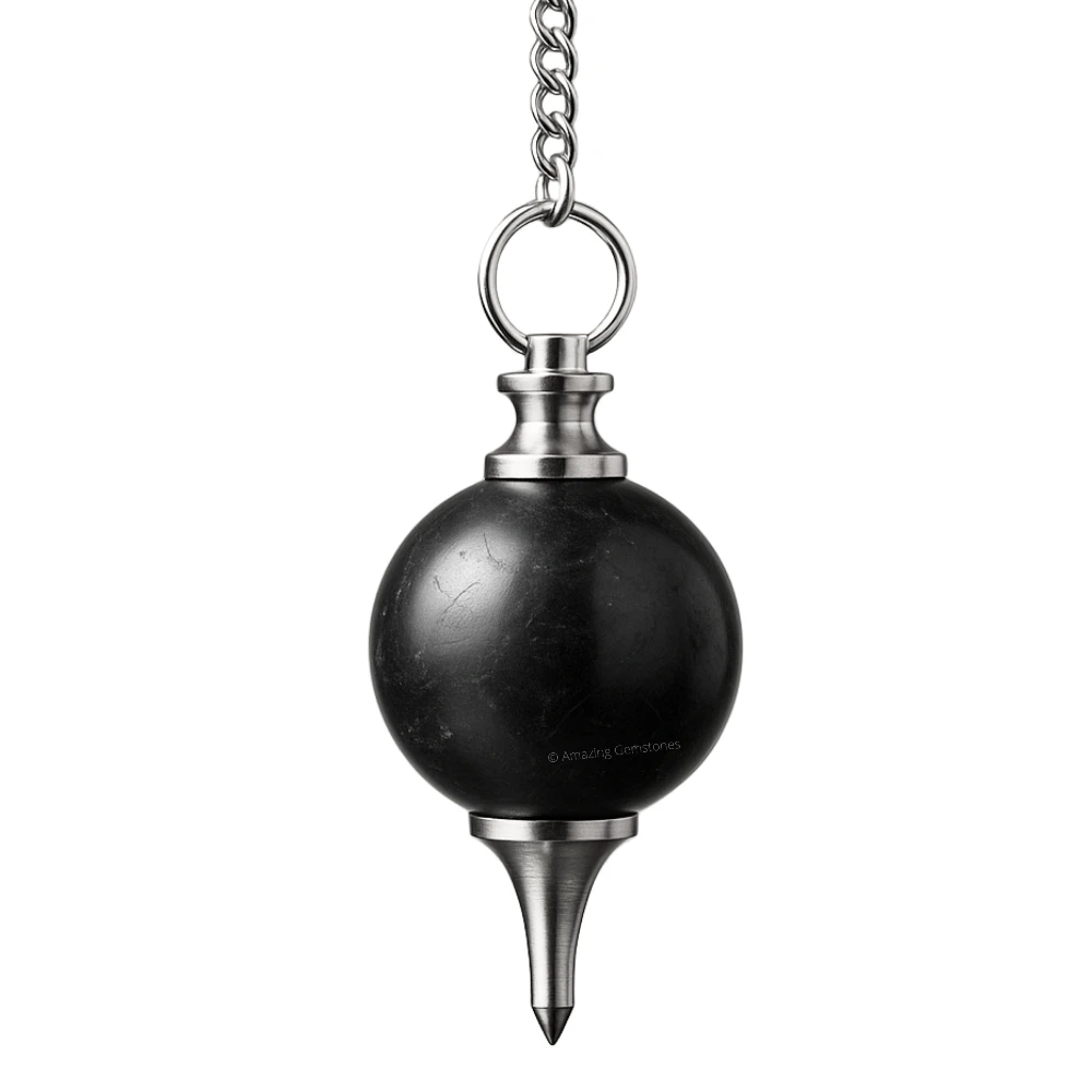 Shungite Ball Pendulum