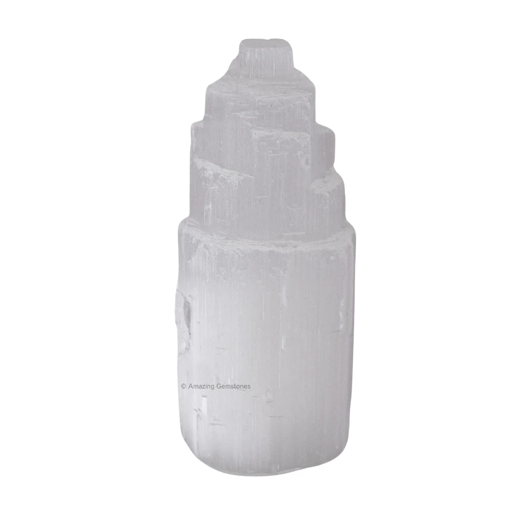 Natural Selenite Tower (10 cm)