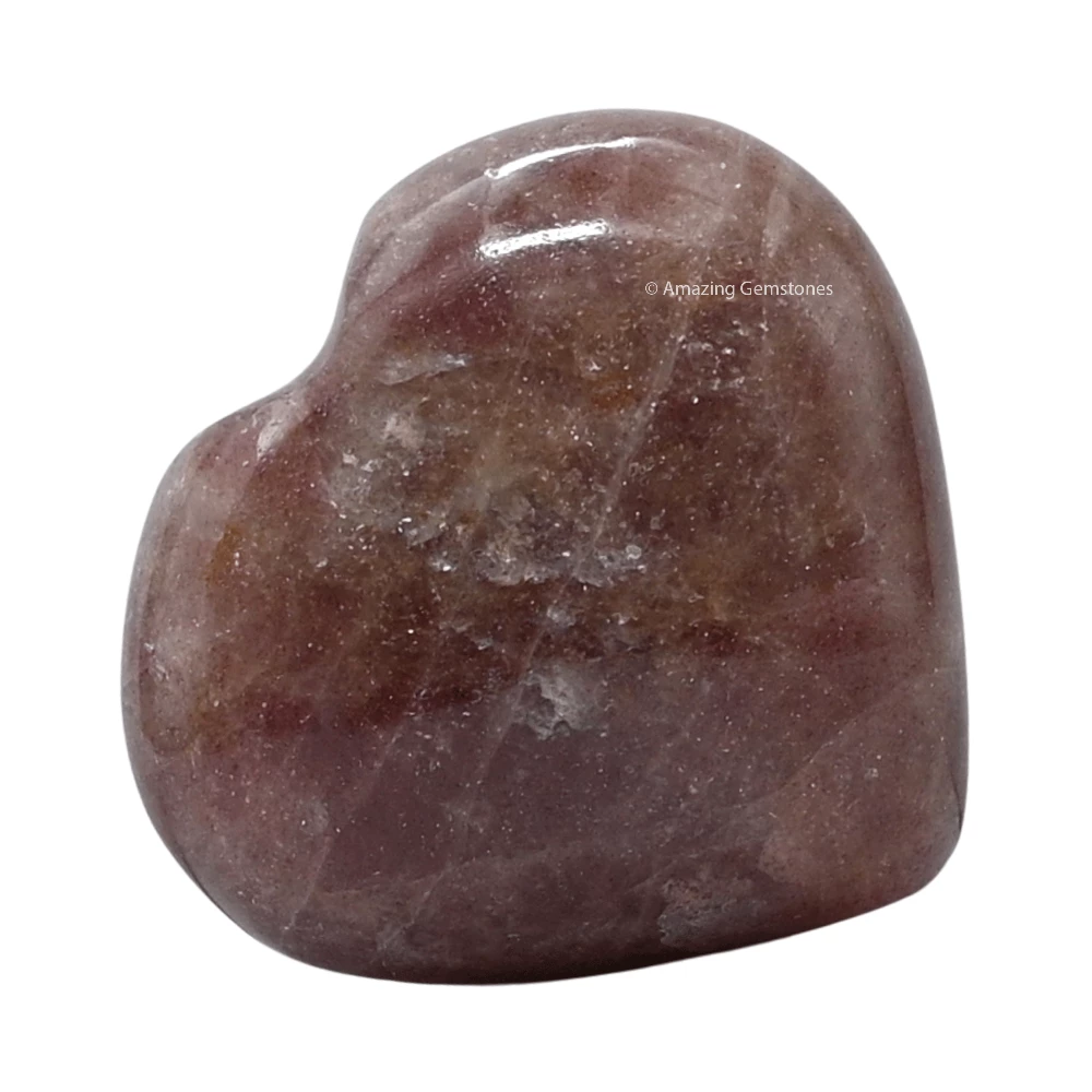 Strawberry Quartz Heart