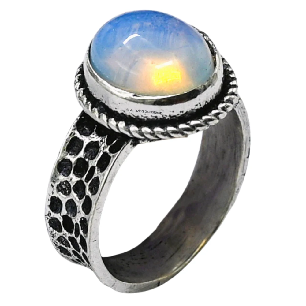 Opalite Ring (Silver)