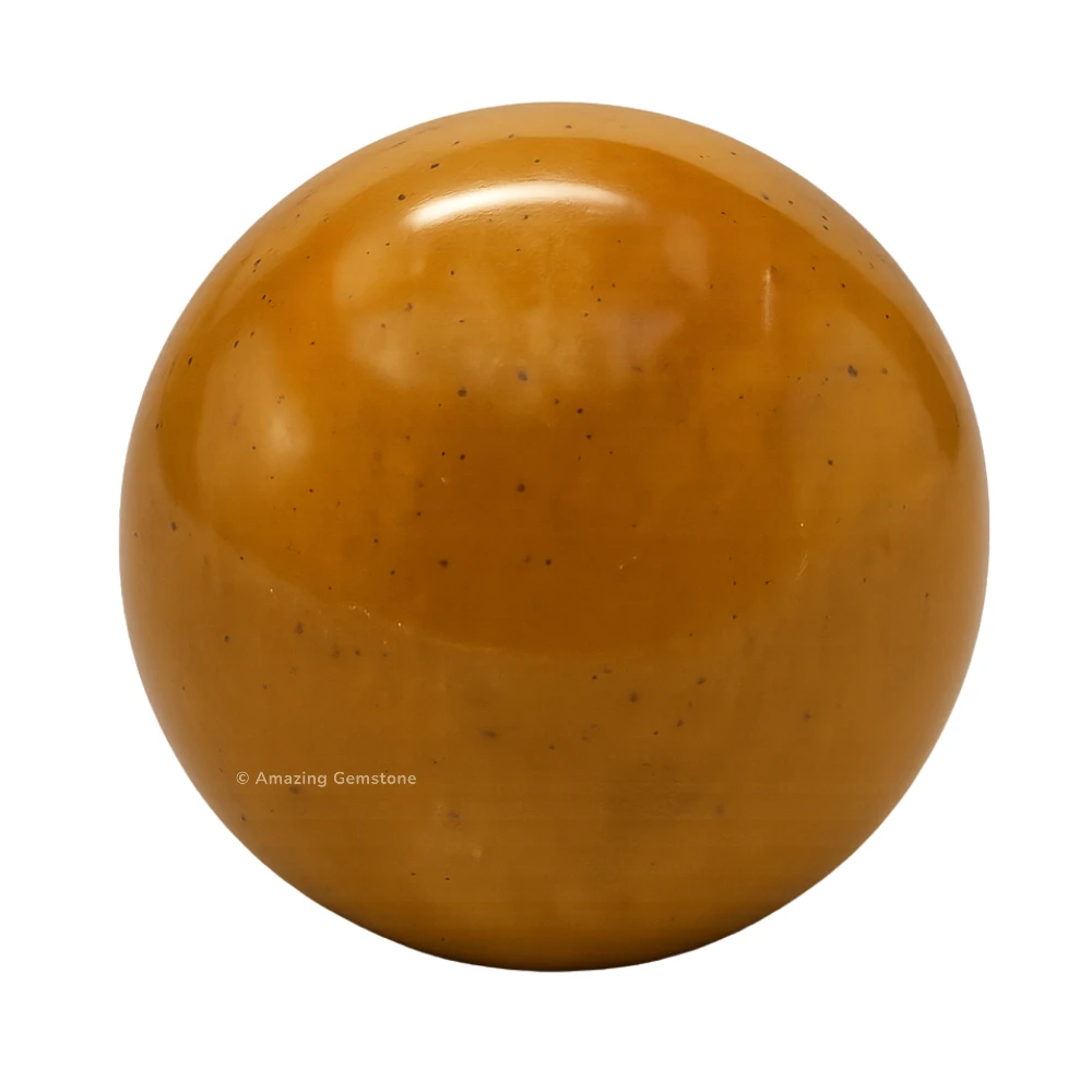 Yellow Jasper Sphere (1.5 Inch)
