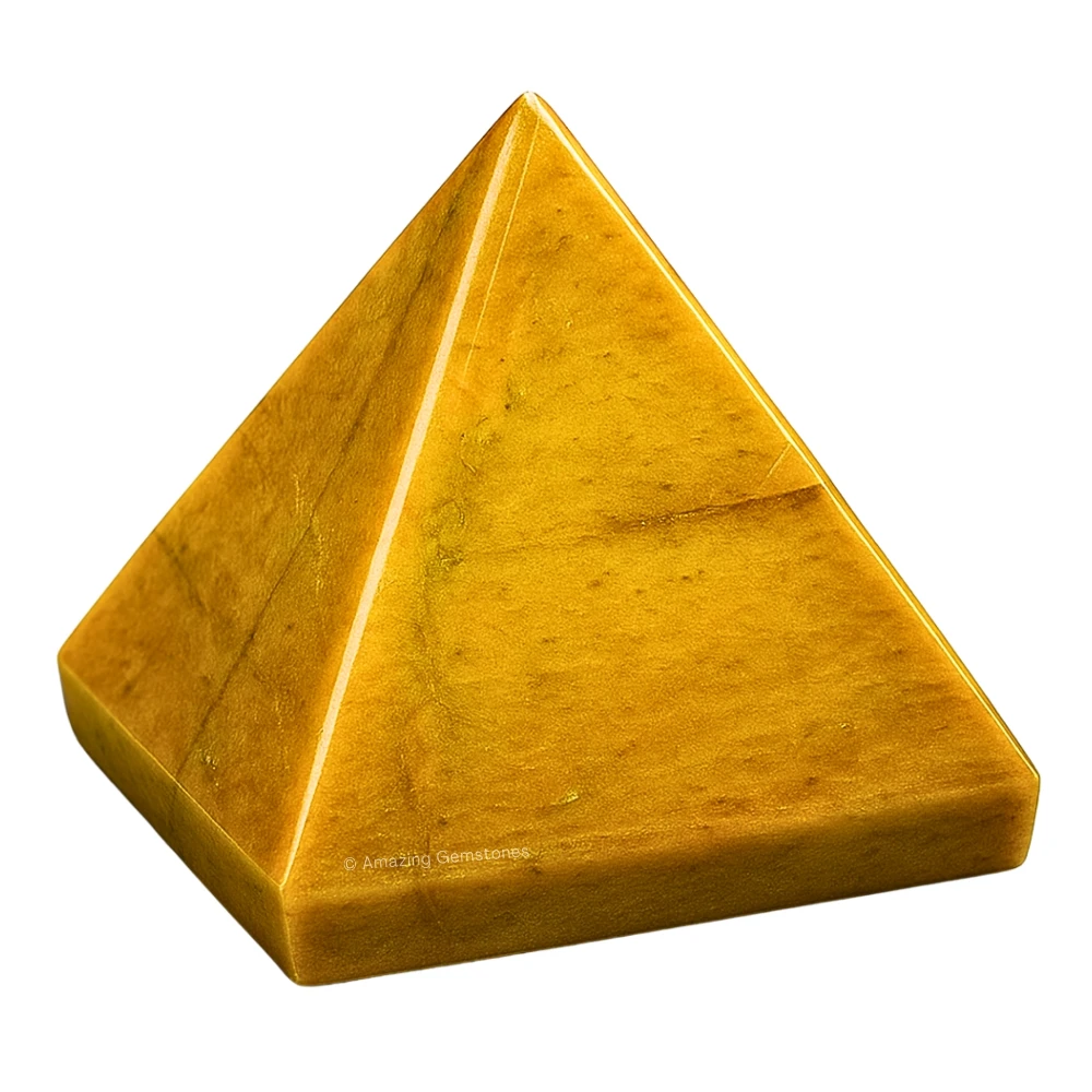 Yellow Jasper Pyramid (2 Inch)