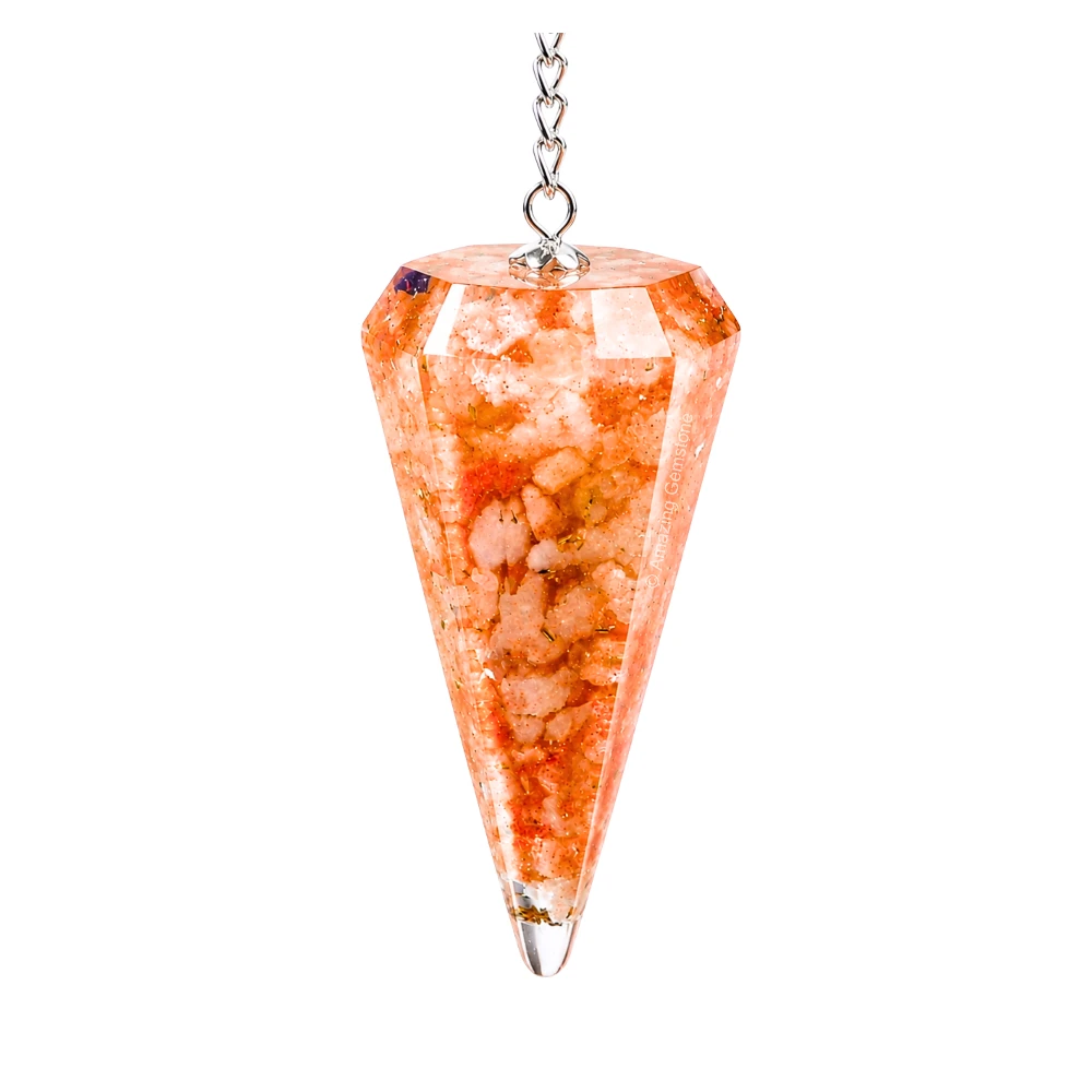Sunstone Orgone Pendulum