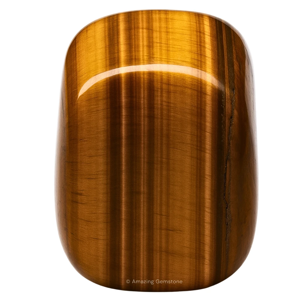 Tumbled Tiger Eye Crystals Stones (1 oz)