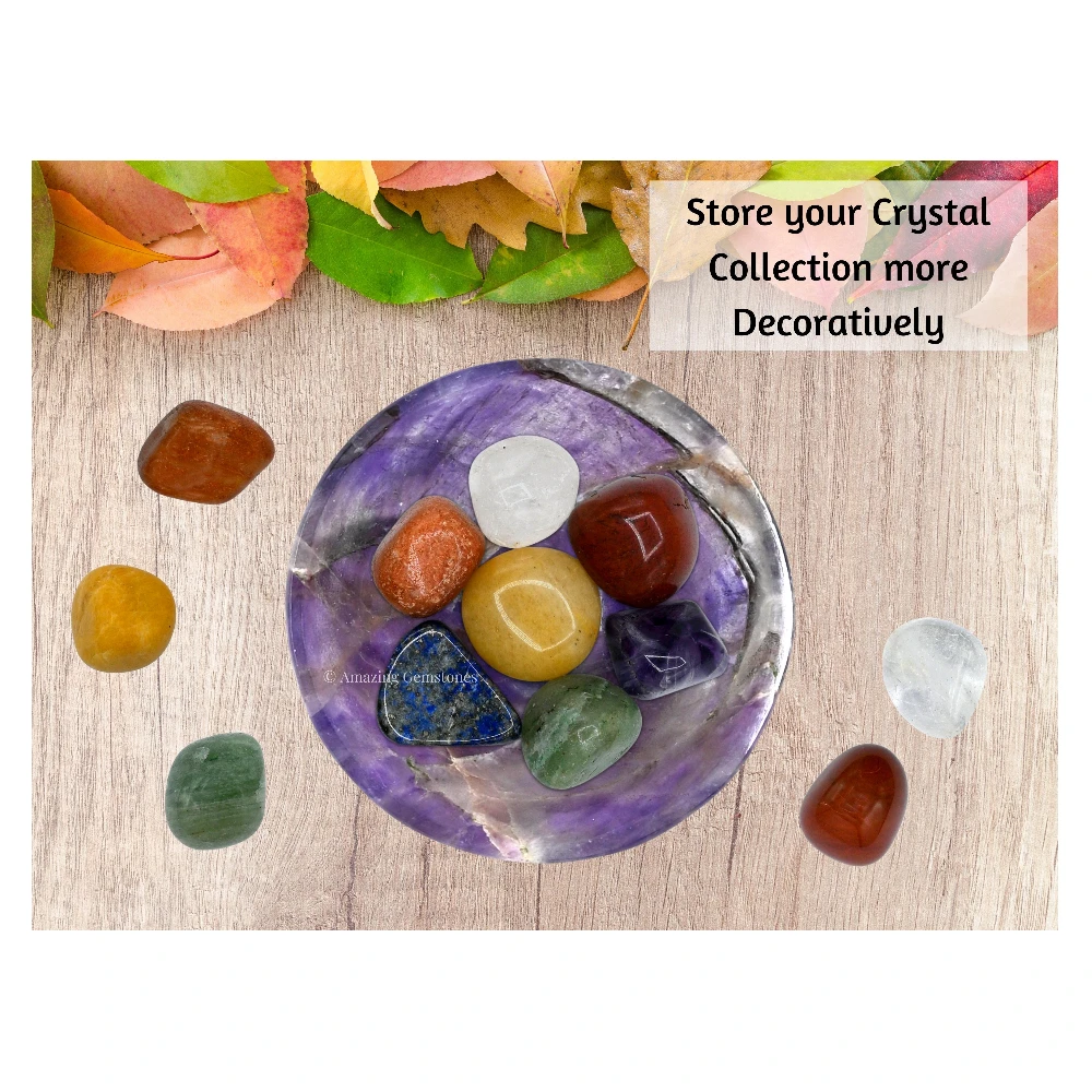 Amethyst Crystal Bowl - 2 Inch