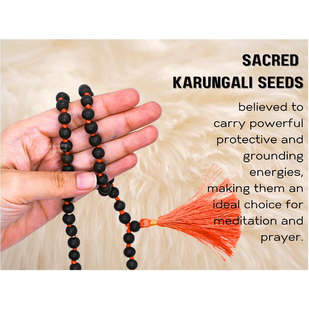 Karungali Mala (Hand Knotted)