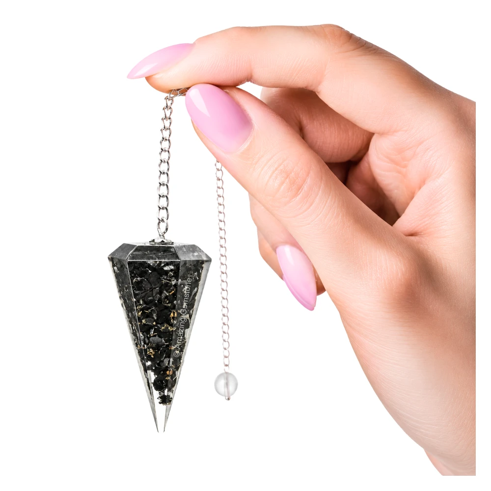 Shungite Orgone Pendulum